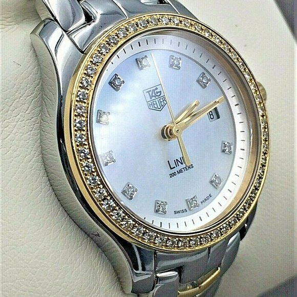 Ladies TAG Heuer Link Lady MOP Diamond Dial Diamon main image 9